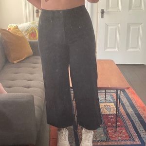 NWOT madewell crop wide leg jeans